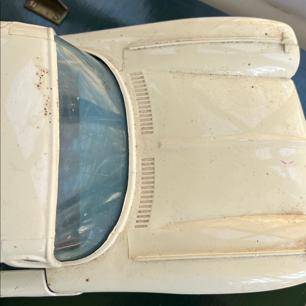 Ghostbusters Cream Toy Car, As is - Picture 3 of 6